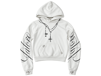"HALO" Hoodie - White (Pre-Made)