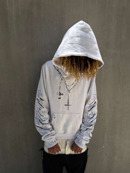 "HALO" Hoodie - White (Pre-Order)