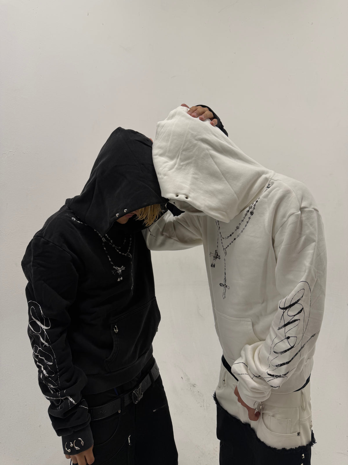 "HALO" Hoodie - White (Pre-Made)