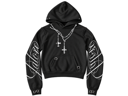 "HALO" Hoodie - Black (Pre-Made)